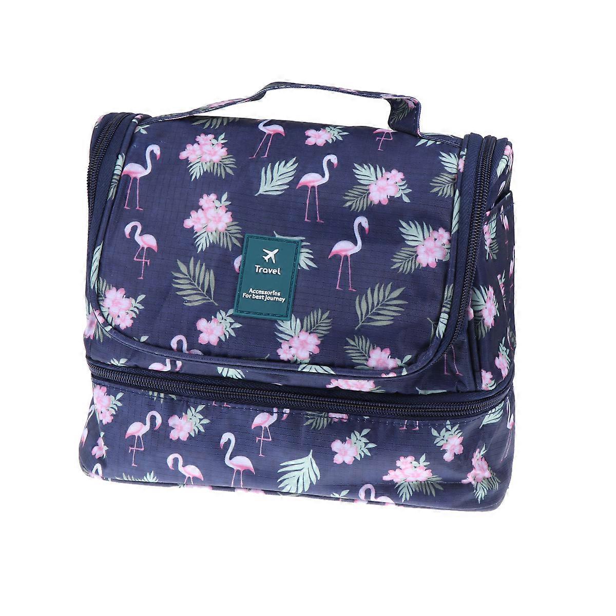 Wash Bag Hanging Toiletry Bag with Waterproof Function 2Pcs for Storage