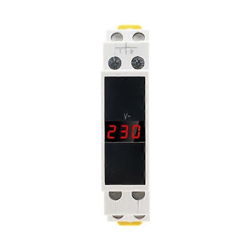 SINOTIMER SDM011 Modular Rail Type Single-Phase Voltmeter SDM011