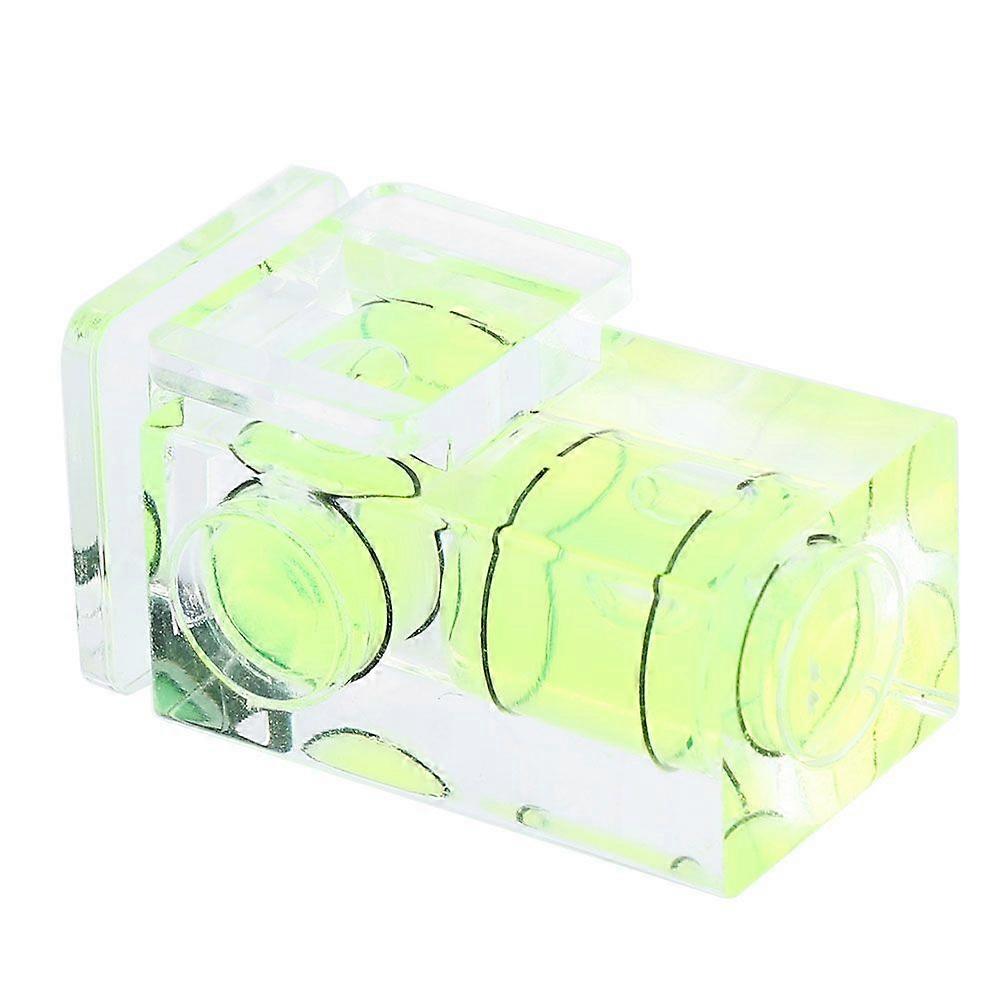 Plastic Two Dimensional Small Hot Shoe Protector Cover Bubble Level Compatible With Universal SLR Camera