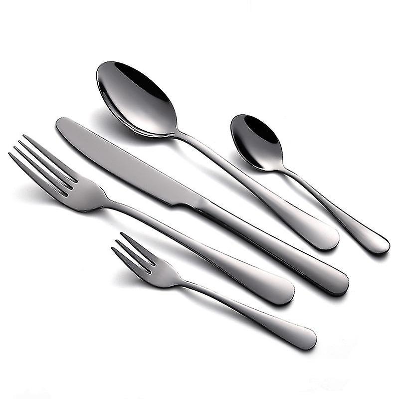 Cutlery Set, 16-piece Stainless Steel Flatware Set, Tableware Silverware Set With Spoon Knife And Fork Set, Dishwasher Safe/easy Clean