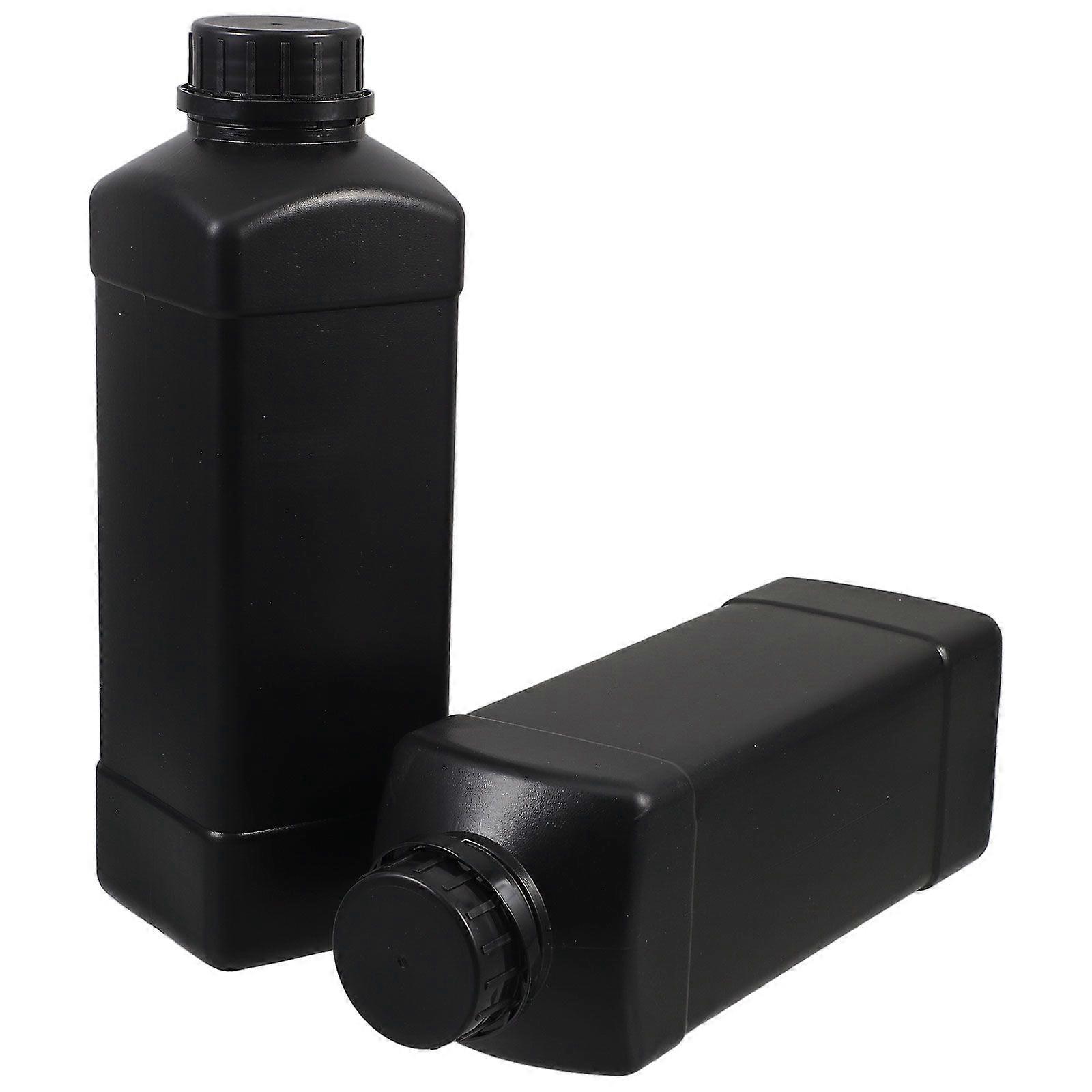 2pcs Liquid Bottles With Caps Empty Bottles Liquid Containers Liquid Bottles