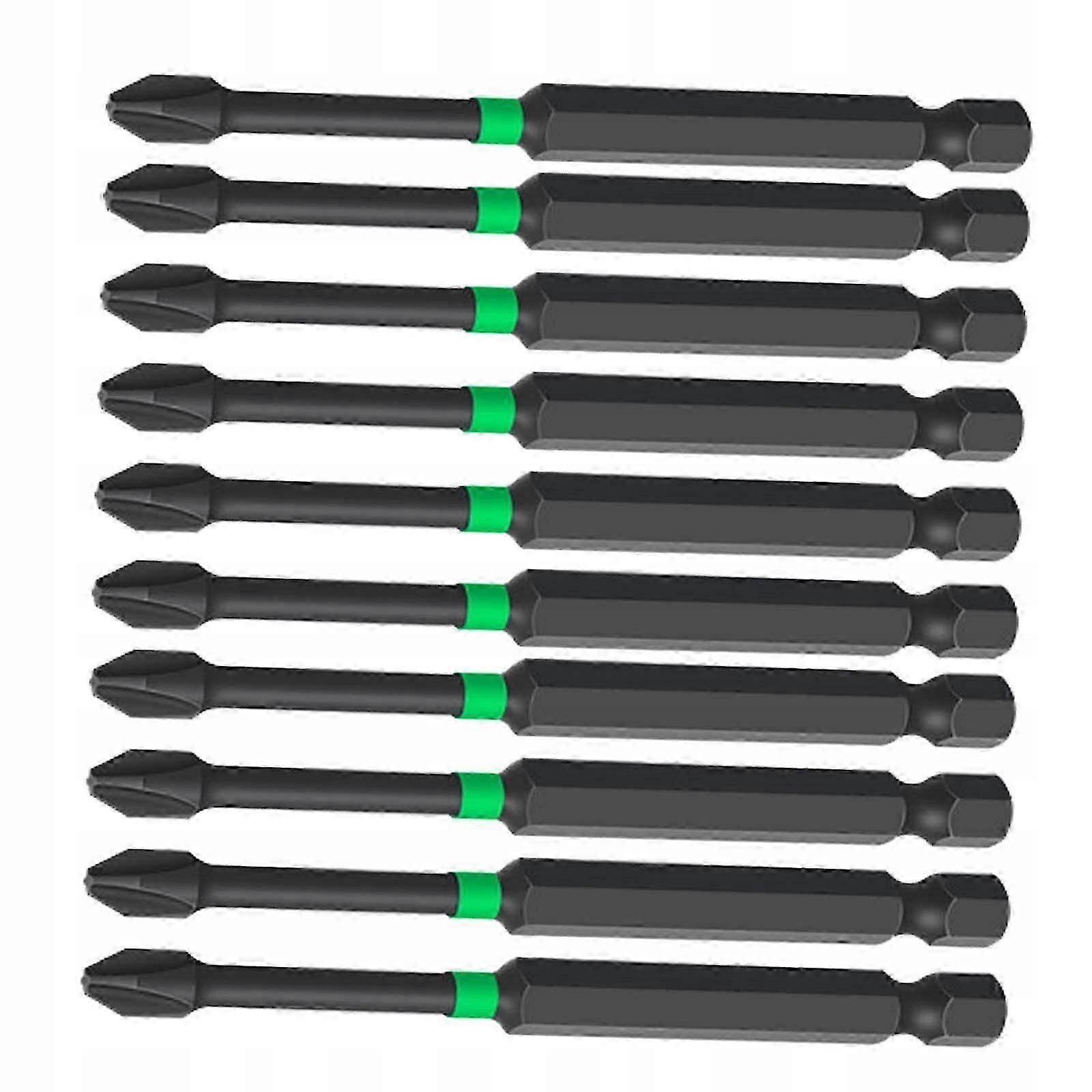 10x Screwdriver Bit Set Anti Slip 90mm