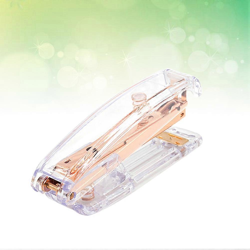 Office Stapler Rose Design for School Use