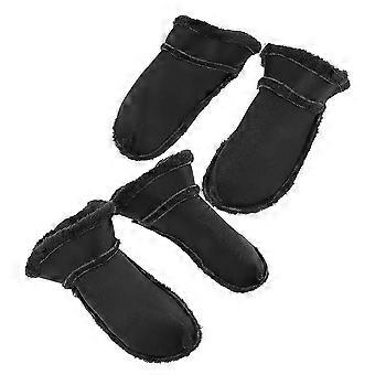 Liner Plush for Winter Use 2Pairs Removable Furry Inserts