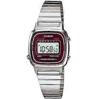 Casio Silver Rostfritt Stål LA670WA-4D Damklocka