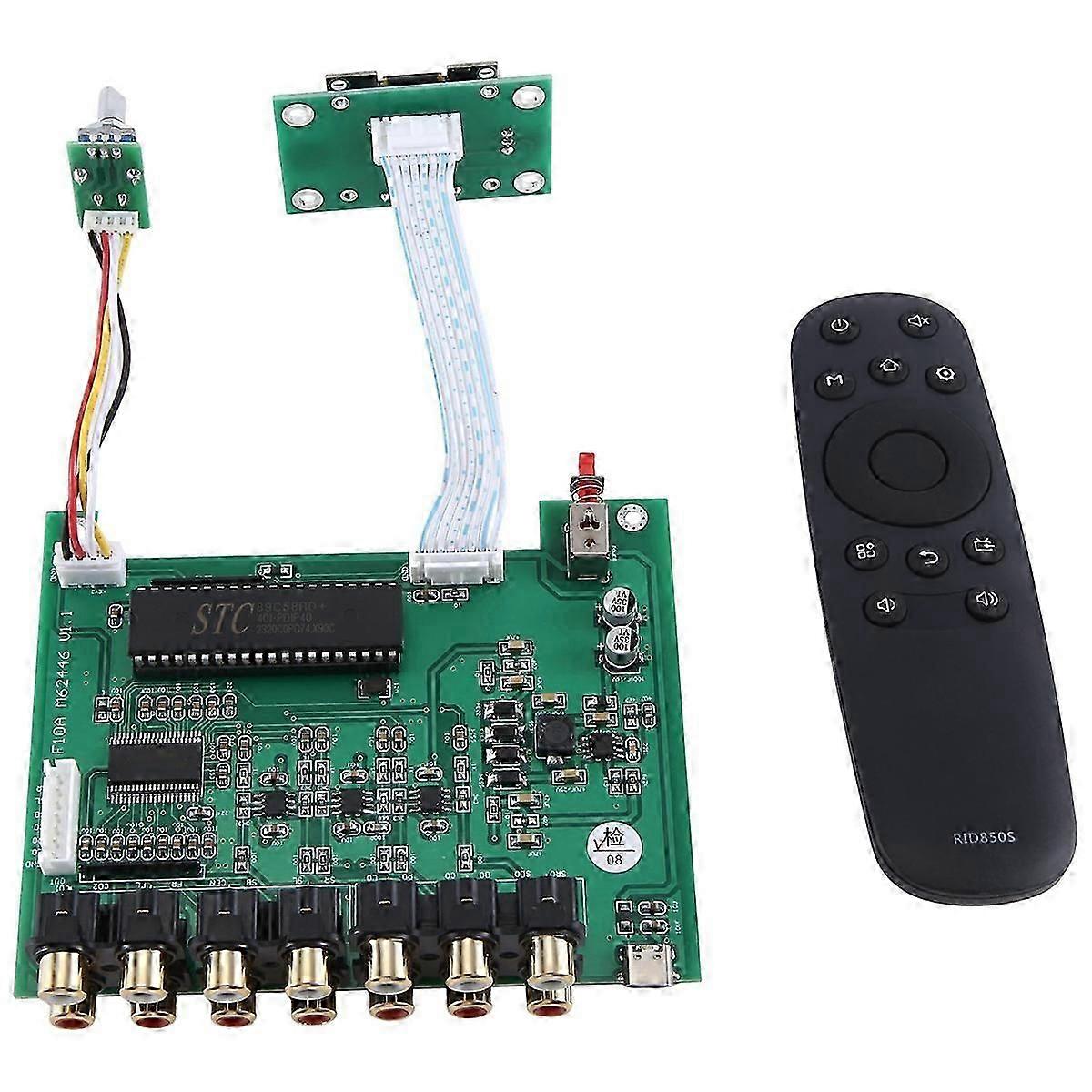 DLHiFi Preamp Compatible with Remote OLED Display Control