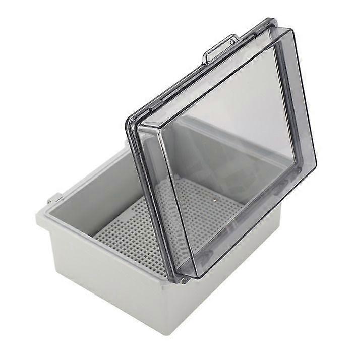 OMABETA Electrical Box ABS Plastic Junction Box Dustproof Hinged Shell DIY Electrical Enclosure