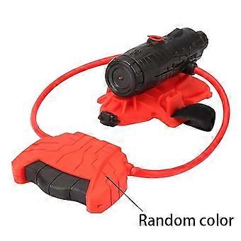 Pistola de água de brinquedo para crianças, pistola de plástico com mangueira para festas na piscina, praia e ao ar livre no verão, cor aleatória (a partir de 3 anos)