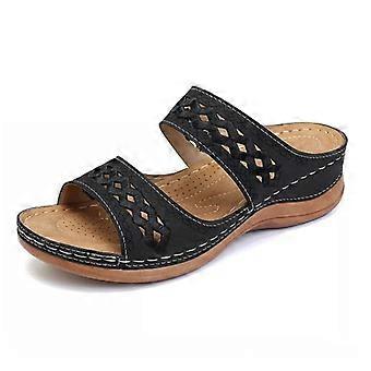sandals women 2021 Summer Women Shoes Wedges Sandals Platform Casual  Roman Women's Sandals Beach Shoes Soft Female Shoes WomanCostume Shoes > Adult (