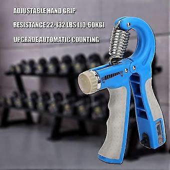Hand Grip Strengthener, Hand Exerciser, Grip Strengthener Workout, Finger Exercise, Wrist Strengthener, Automatic Counting Function