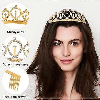 Tiaras Princesa Coroa de strass de cristal - Headband casamento nupcial