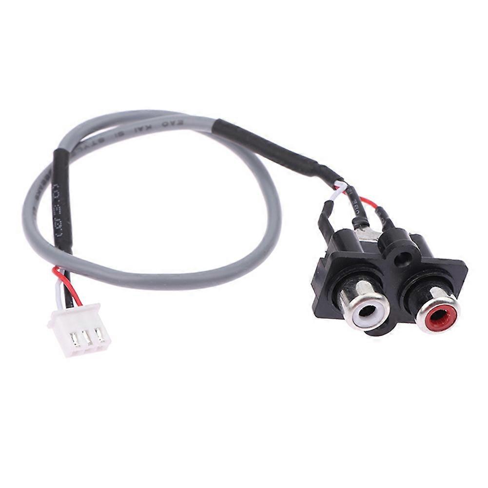 HDMI-Compatible Audio Interface Cable 30CM, Male-Female, CE Certified 3-Pin Socket