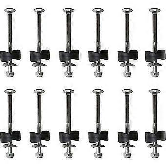 12 Pack Espaçadores de Trampolim com Parafusos para Fixar o Trampolim - Acessórios de Substituição de Trampolim