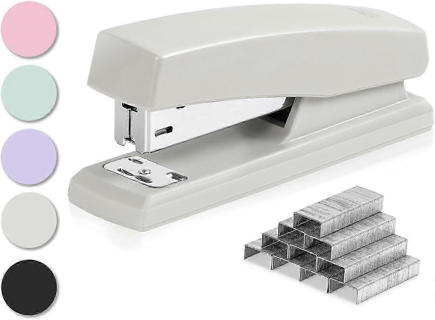 Deli Stapler, Office Stapler, 20-sheet Capacity,White