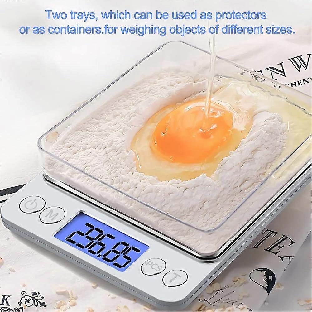 Precision Kitchen Scale, 500g-0.01g Precision Scale, High Precision Electronic
