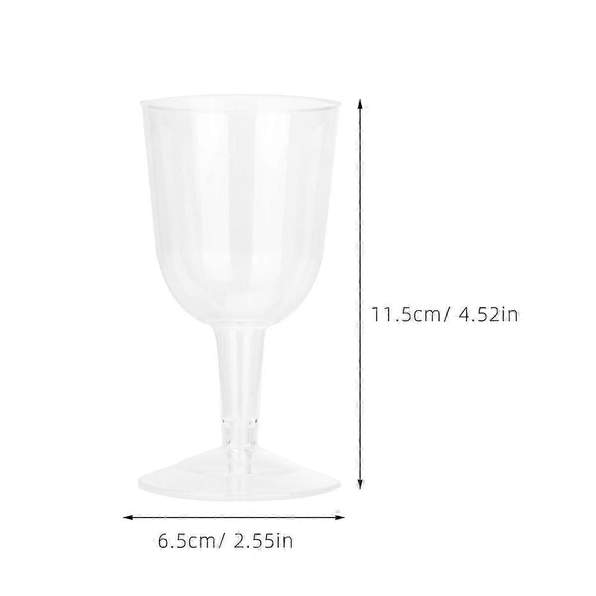 Wine Transparent Wine compatible with Wedding 12Pcs