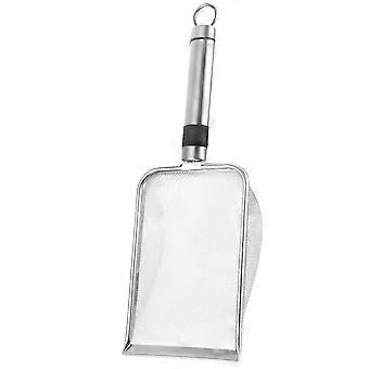 Reptile Litter Scoop with Stainless Steel for Pet Waste Removal Tool