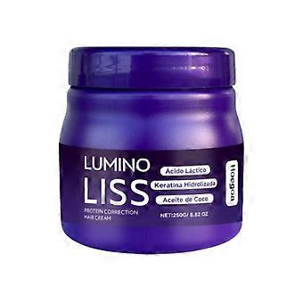 Creme Alisante Profissional com Proteínas: Solução Nutritiva e de Longa Duração para Alisar os Cabelos com Proteção Contra Danos Térmicos, Deixando os Cabelos Sedosos e Fácil de Pentear.