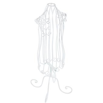 Pet Clothes Hanger for Display 2Pcs White Dog Clothing Holder