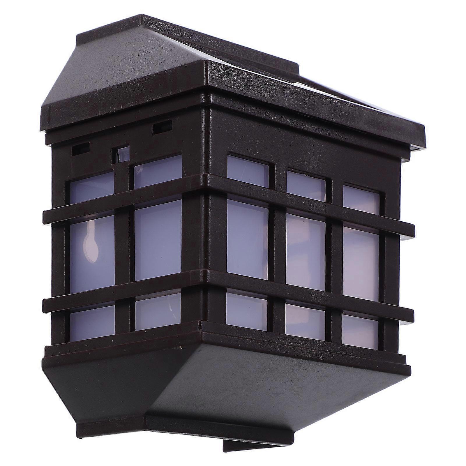 LED Solar Wall Lights Window Pane Style for Outdoor Security