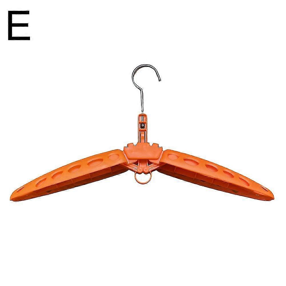 Wide-Span Folding Wetsuit Hanger