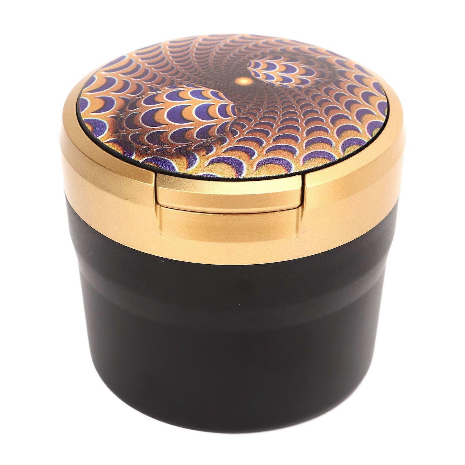 Compact Smokeless Ashtray with Auto LED Light