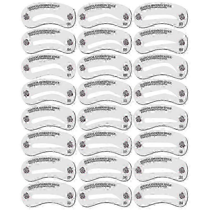 Eyebrow tablets 24 pcs white