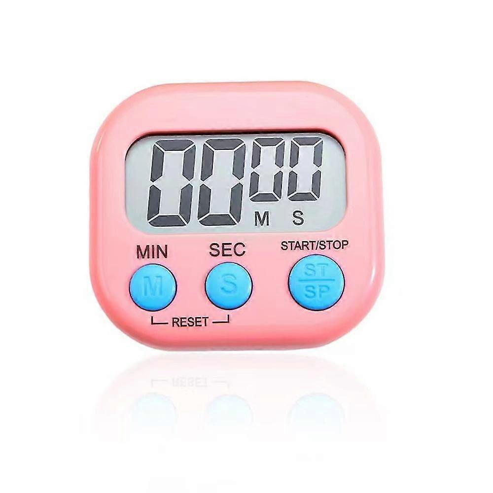 Large digital kitchen timer with loud alarm and LCD display