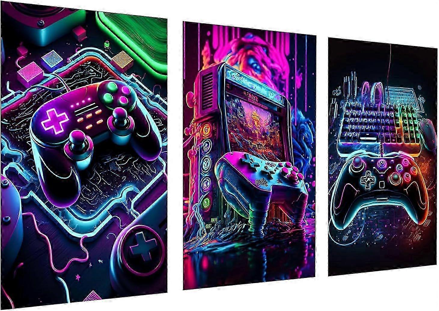 Waterproof Canvas Gaming Posters