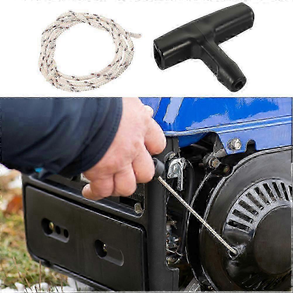 2 Sets Garage Emergency Pull Ropes Release Pull Ropes Pull Cords and Handles Kit-Good