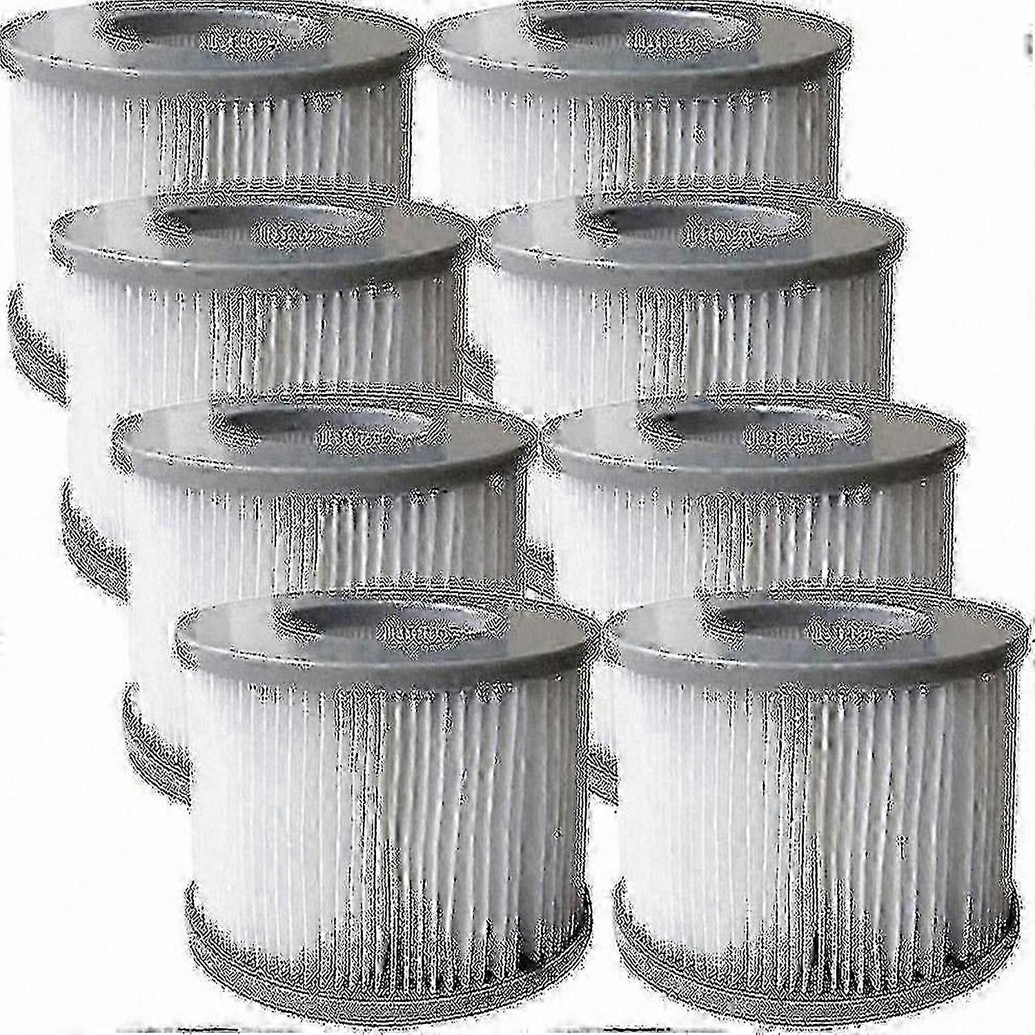 Filter Cartridges, Replacement for Inflatable Pool, 8-Pack