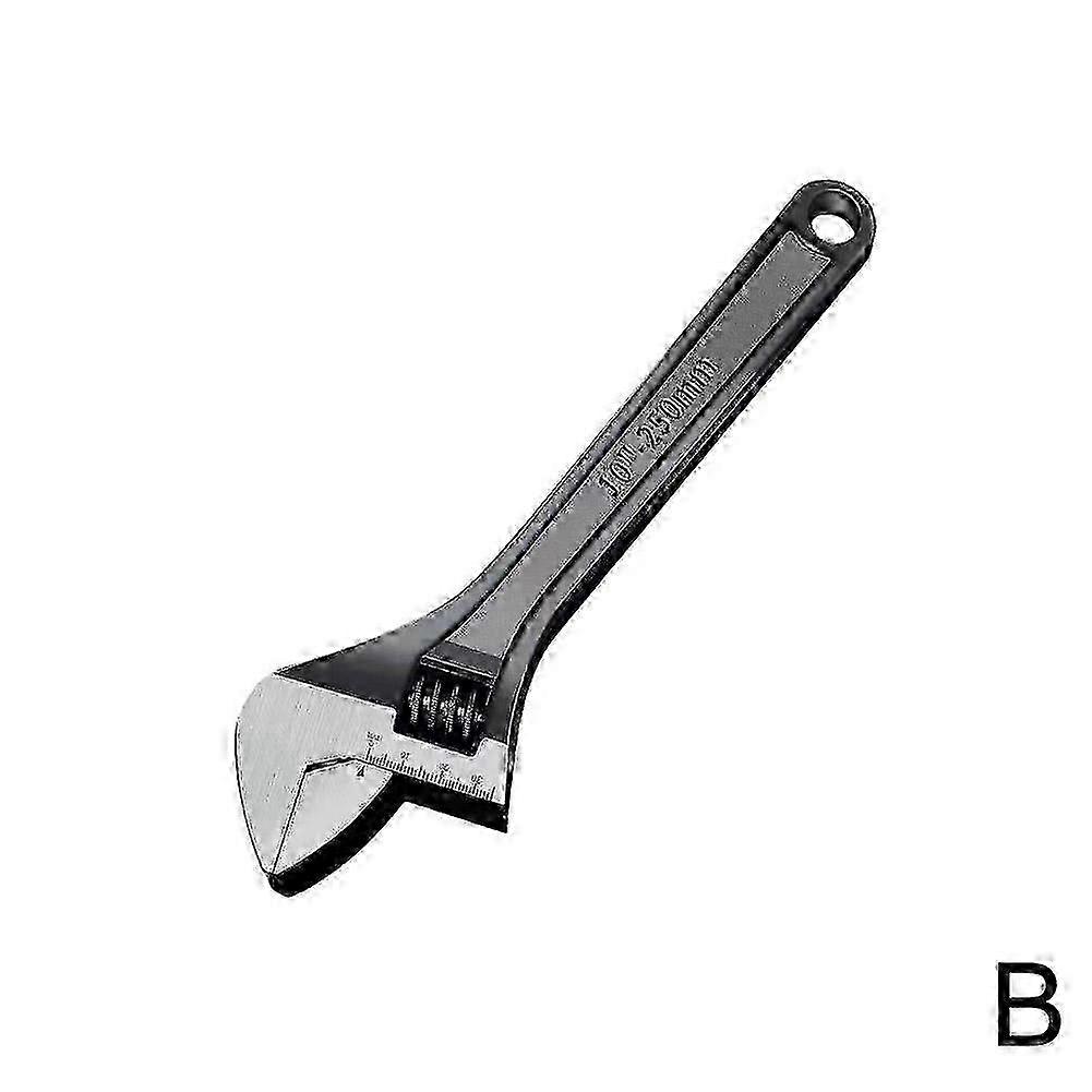 Ergonomic Adjustable Wrench Black