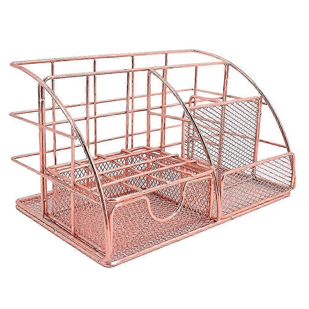 Sturdy Mesh Desk Storage Unit