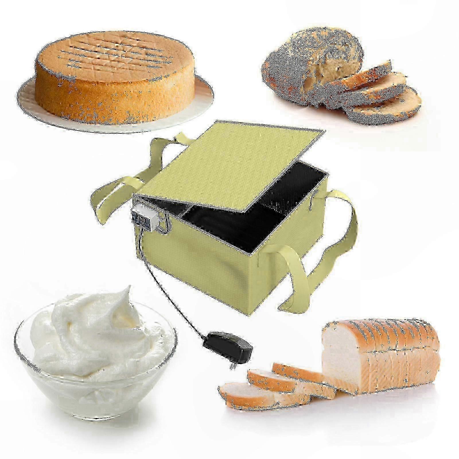 Consistent Temperature Control for Reliable Fermentation: Multi-Use Dough Proofer & Fermentation Box for Bread, Yogurt, Natto, Soap Making