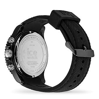 Ijs stedelijke Japanse kwarts analoge man horloge met siliconen armband IC016304