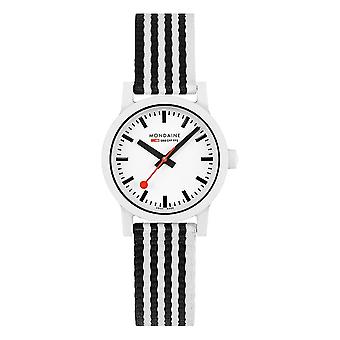 Essence white Quartz Analog Women's Watch with Nylon bracelet MS1.32110.LA