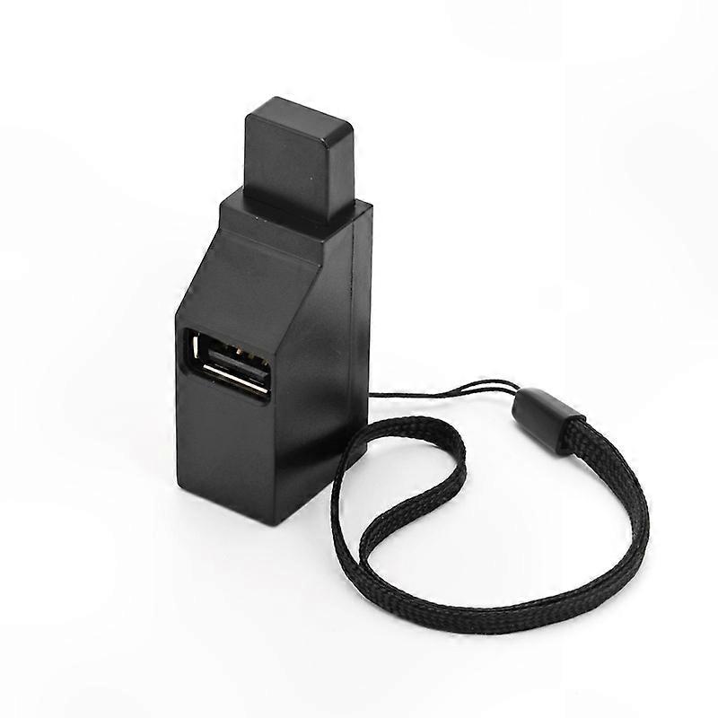 Portable USB 3.0 Multi-Interface High-Speed Hub Splitter, Black