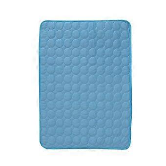 Pet Cooling Mat Summer Pad for Dogs 2Pcs Sky Blue Bed Accessories