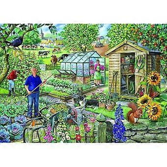At The Allotment Jigsaw Puzzle ZRC2013