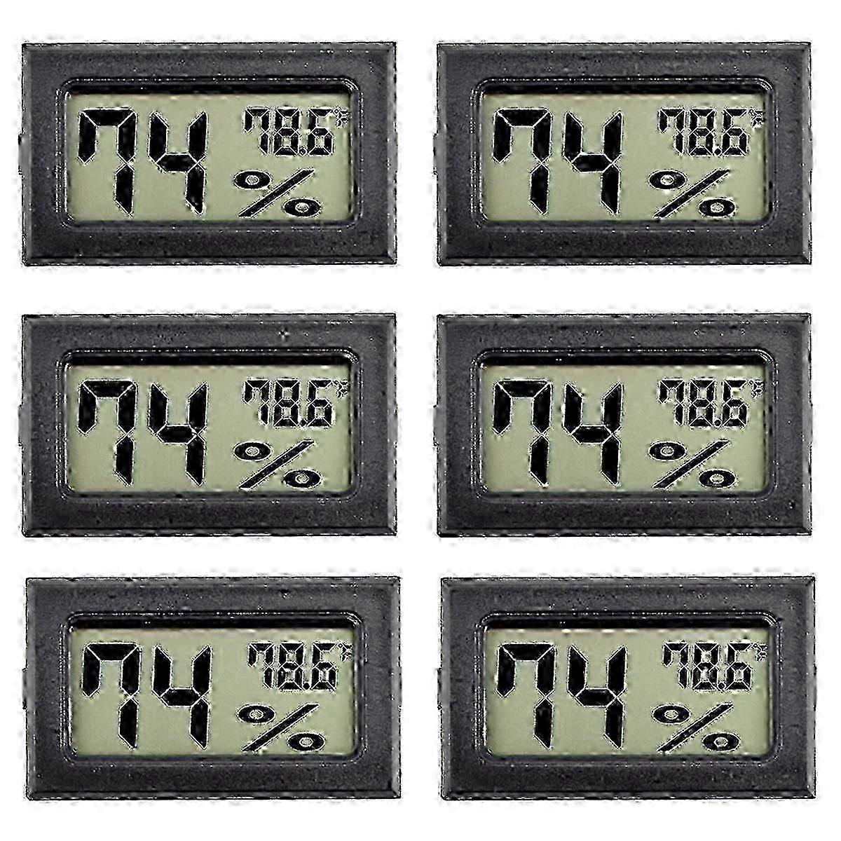Mini Hygrometer Indoor Humidity Meter with Digital Thermometer