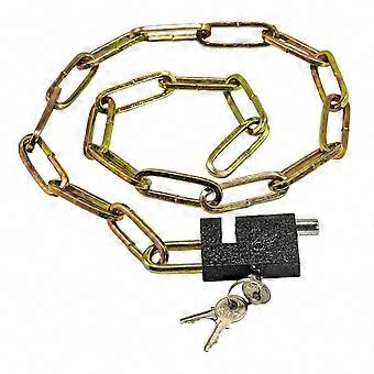 Heavy Duty Waterproof Bike Chain Lock 60cm, Rustproof Multiuse Security for Trailer Hitch