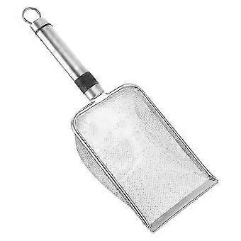 Stainless Steel Reptile Litter Scoop Durable For Outdoor Use