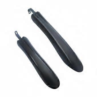 2 Pieces Mountain Bike Mudguards 24-26 Inch Cycle Water Guard Guards Flexible