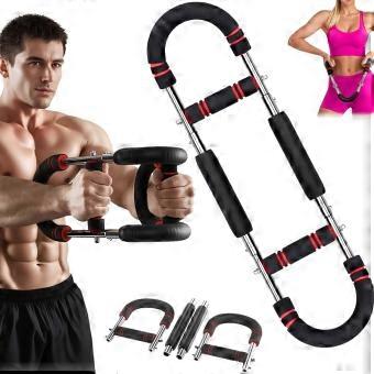 Armtrainer - Verstelbare borsttrainer 30-50KG voor thuis | Bovenlichaam trainingsapparaat voor biceps, triceps & onderarm