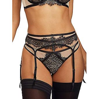 Fleur Eyelash Lace Suspender