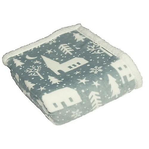 Furn Winter Walk Fleece Throw