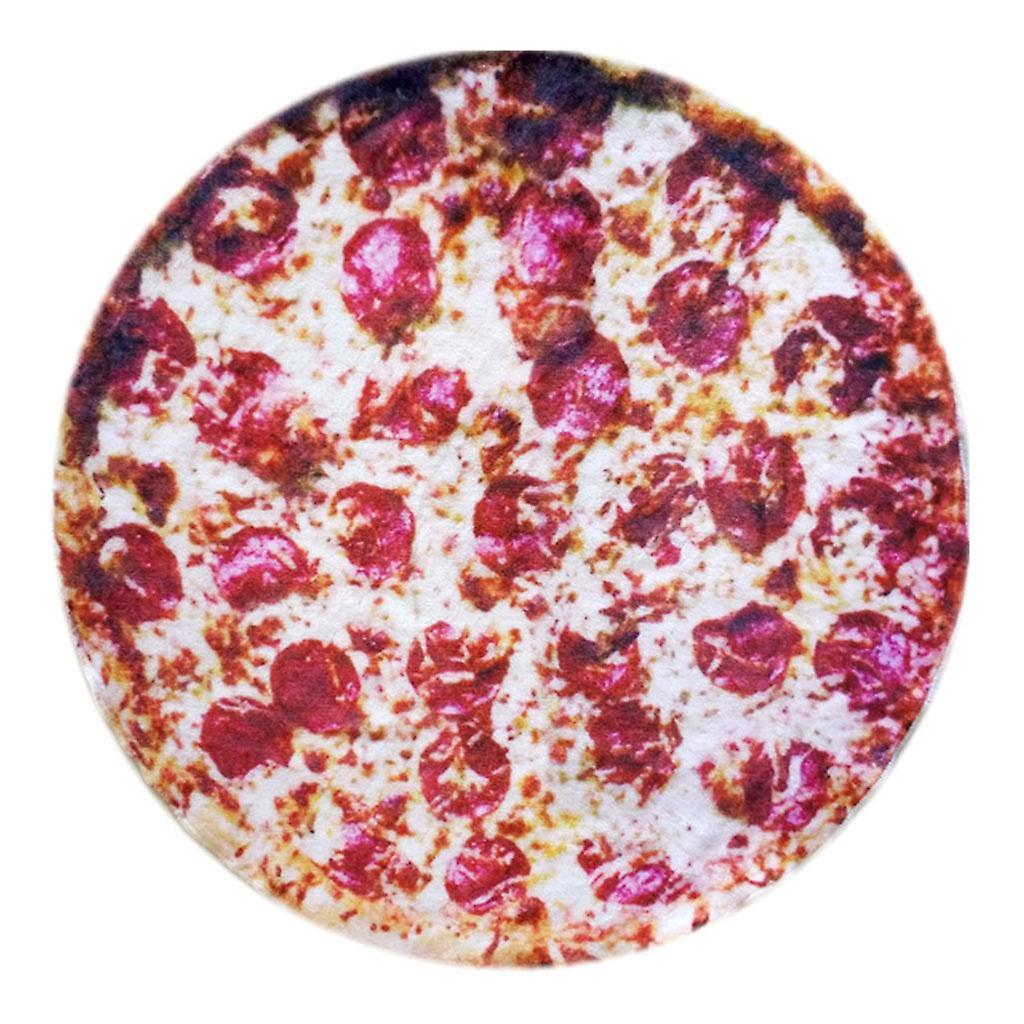 Burrito Blanket Throw Tortilla Texture Soft Fleece Bed Sofa Bedding 122cm