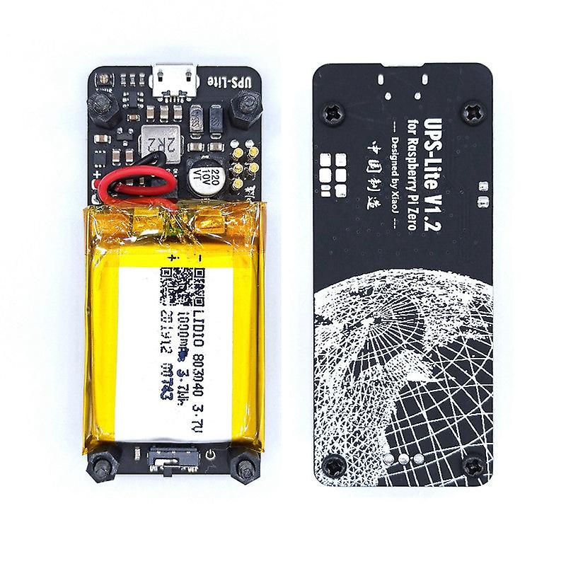 V1.2 UPS Power HAT Board, 400mA Ladestrom, 1000mAh, UPS Lite Stromversorgungs HAT für , Backup HAT