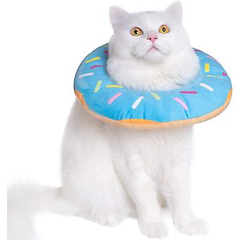 thumbnail image 2 of AlwaysHAdjustable Cat Recovery Collar, Cute Cat Donut Collar, Soft Cone Collars For Cat, Protective Cone Healing 2 of 11