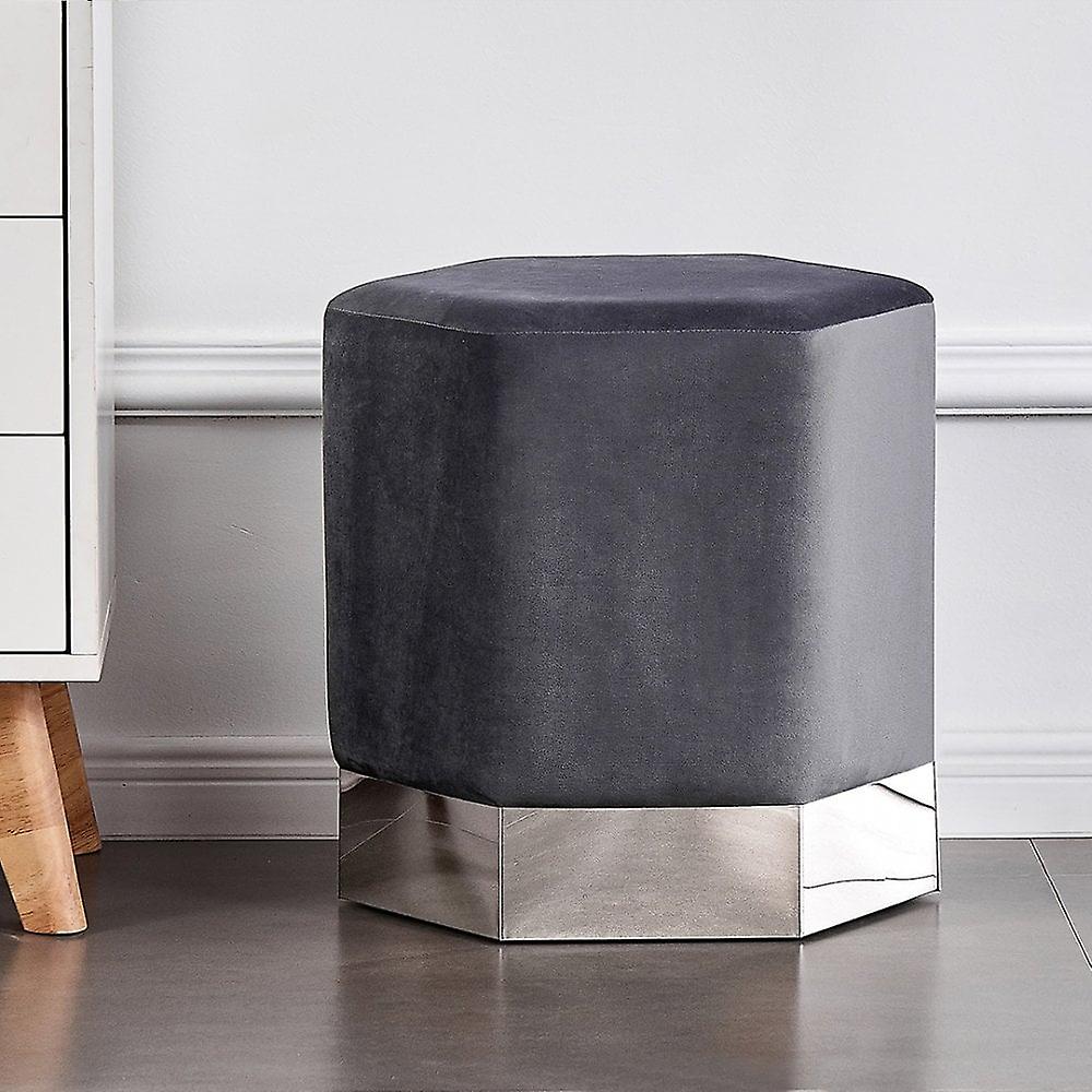 Teramo Lux Pouffe - Ottoman - Velvet